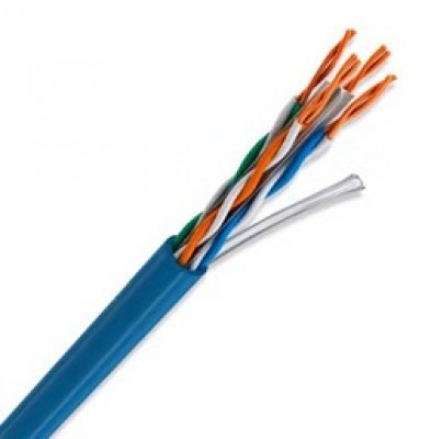 Cable UTP ULTRACAT 5e, Calibre 24 AWG (CMR), Color Azul, Bobina 305m. Mod: 66445912 Cable UTP ULTRACAT 5e, Calibre 24 AWG (CMR), Color Azul, Bobina 305m. Mod: 66445912