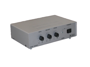Amplificador mezclador de audio Asaji de C.A. 1 entrada Mod:1020
