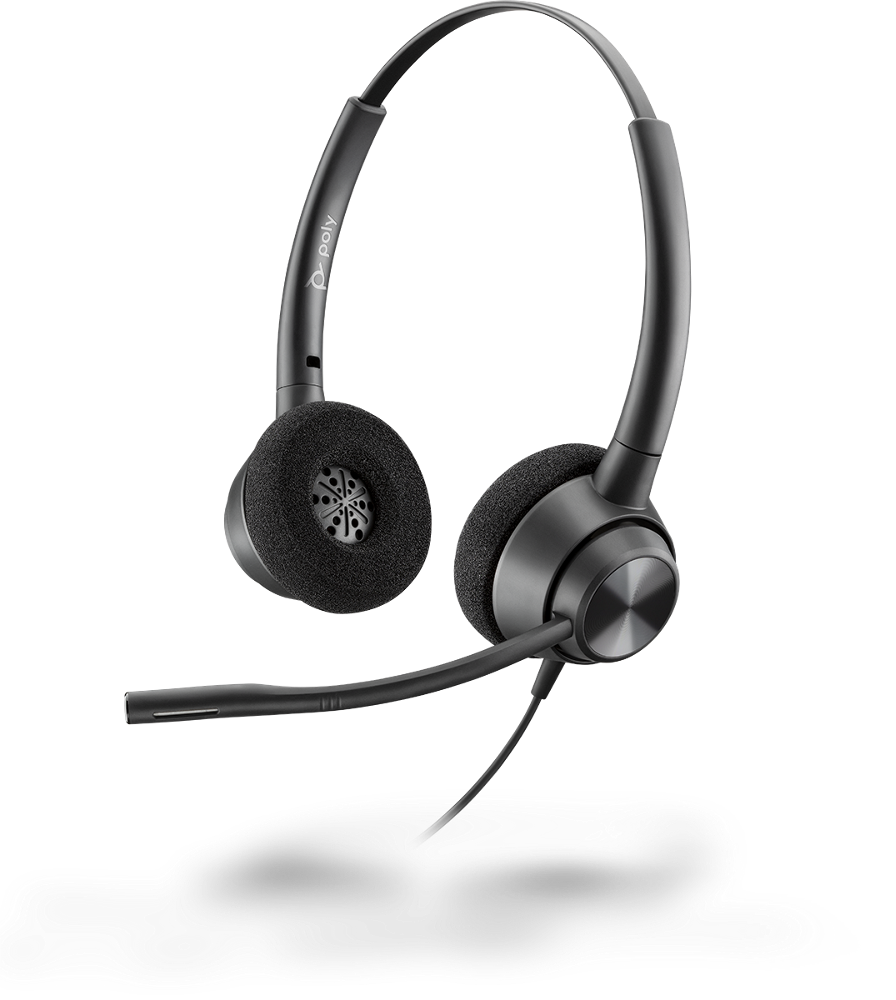 Diadema Profesional Alambrica Poly EncorePro Biaural, NC y QD. Mod. EncorePro 320 Diadema Profesional Alambrica Poly EncorePro Biaural, NC y QD. Mod. EncorePro 320